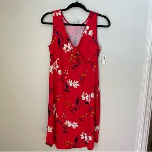 Women’s Maternity Red Dress Small